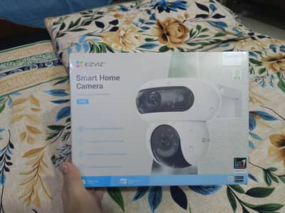 Ezviz h90 box packed 4+4mp best outdoor dual lens rotatable camera