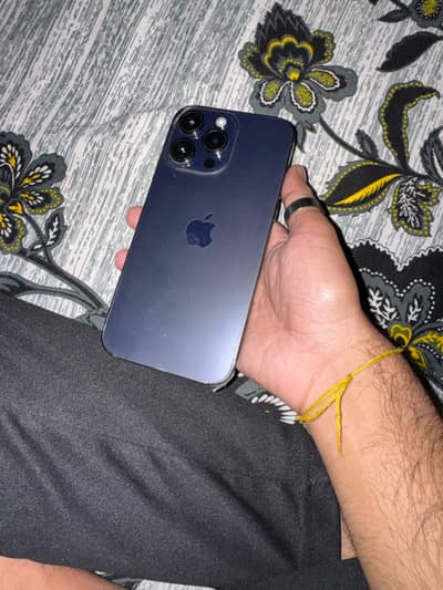 Iphone 14 pro max deep purple color jv 10/10 with box