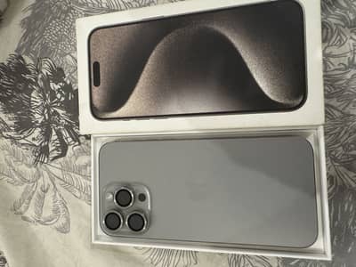 Iphone 15 pro max Factory Unlock (FU) 256gb