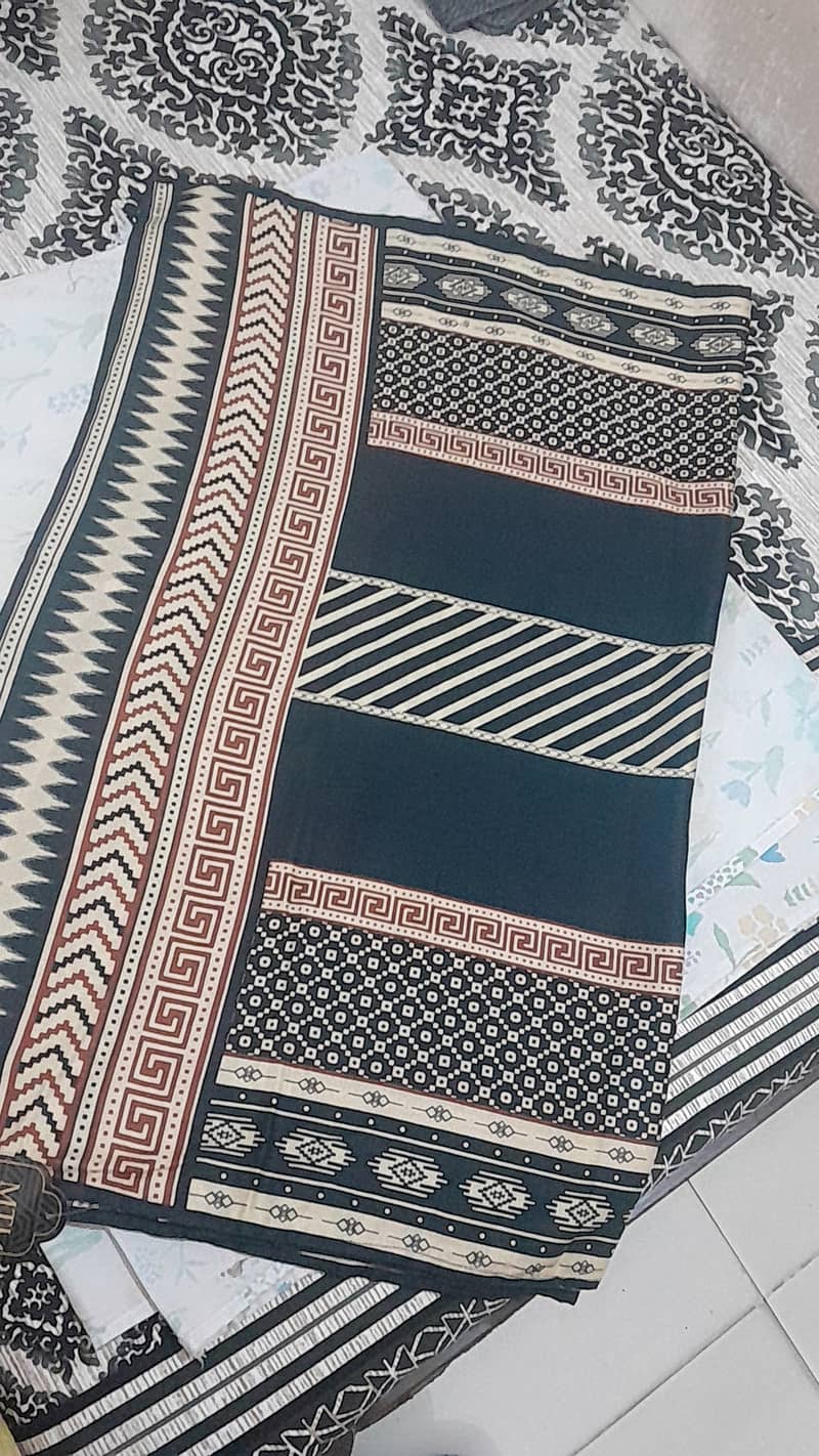 Polyester wool scarf 1