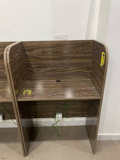Wooden Call Center Workstations / Clusters – Excellent Condition