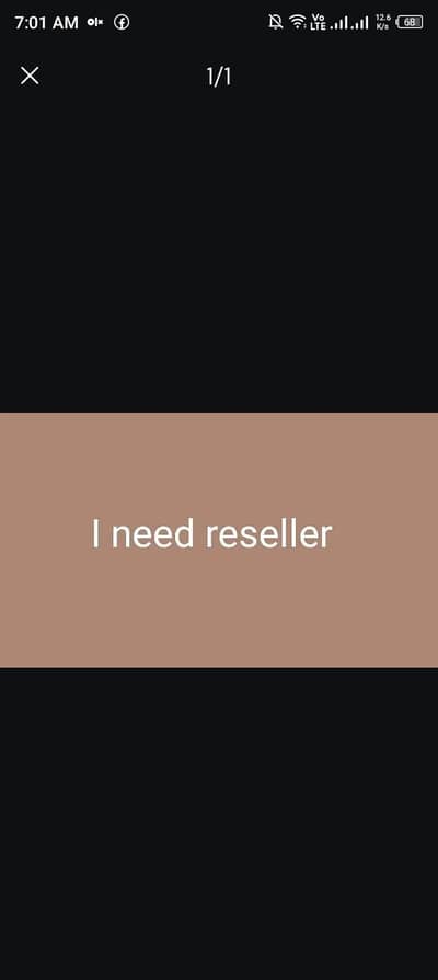 need reseller