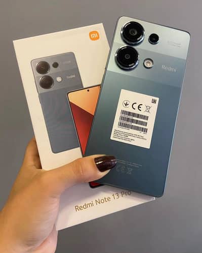 Redmi Note 13 pro 25 + 512 GB with box & turbo fast Charger & Mint