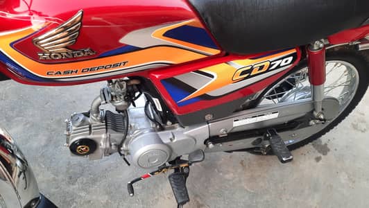 Honda CD70 2025 model  03004434334