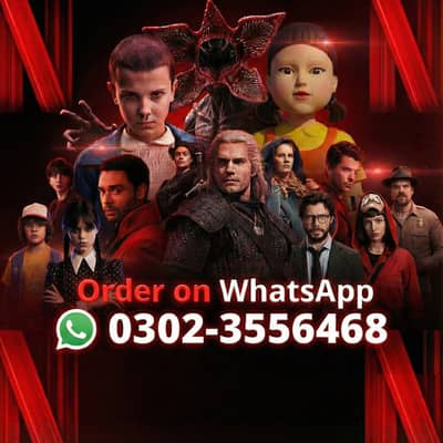 Rs. 300 • WhatsApp +923023556468 • 4K Ultra HD Screen - 1 Month