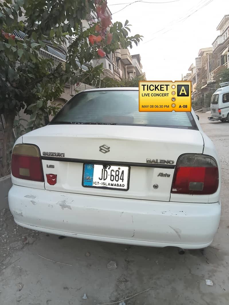Suzuki baleno 2005 Automatic 10
