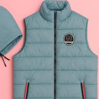 Man's parachute sleeveless jacket, WhatsApp 03145156658