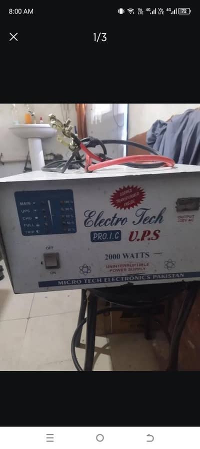 2000 wat 24v Ups in working condition