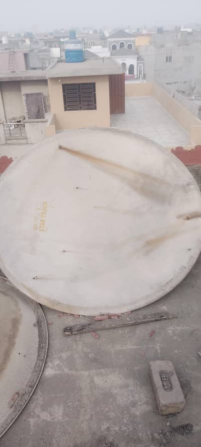 5 ft dish used