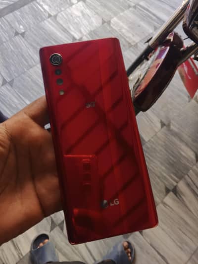 LG velet5g non pta fresh condition red colour
