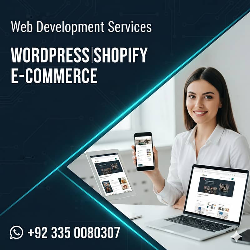Website Design - Web Development - WordPress - Shopify - E-commerce 0