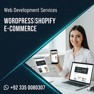 Website Design - Web Development - WordPress - E-commerce - Shopify