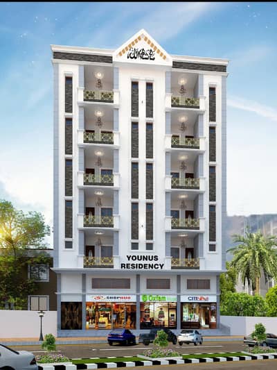 Luxurious Flat For Sale On Prime Location With Easy Installments