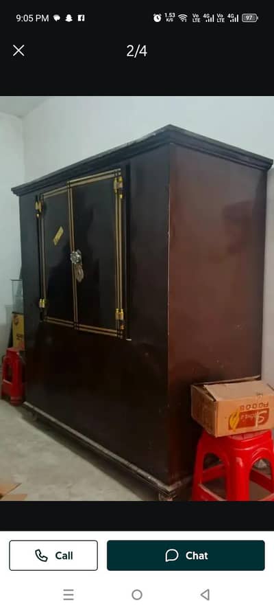 big size Almari paita basteron or kambal k leye