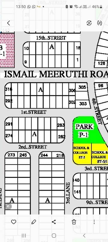 Ideal Location Plot Gulshan E Maymar X3