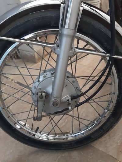 CG 125 Gold edition, self start, January 2024 model karachi