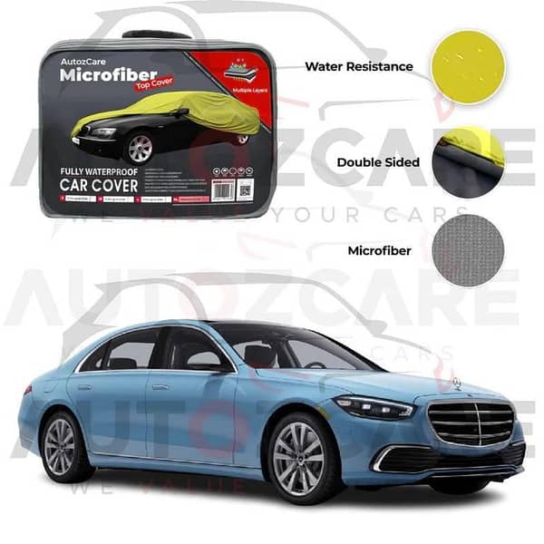 Mercedes S Class Microfiber Car Top Cover - Model 2025