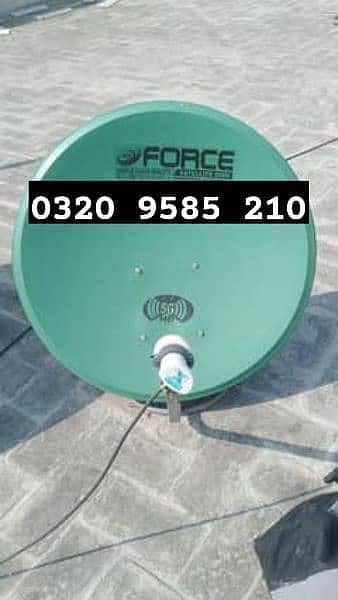 Dish antenna setting and installation 0320 9585210