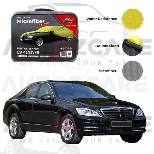 Mercedes S250 Microfiber Car Top Cover - Model 2005-2013