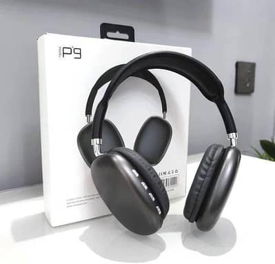 P9 Premium Wireless Bluetooth Headphones – Deep Bass & Luxury Comfort