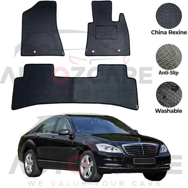 Mercedes S250 China Rexine Floor Mat 5PCS - Model 2005-2013
