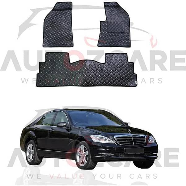 Mercedes S250 7D Floor Mat ( Flat Style ) 5PCS - Model 2005-2013