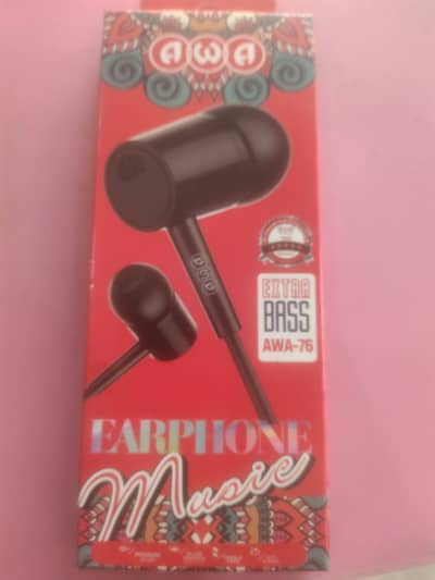 AWA-76 Extra Bass New Packing Sada Bahar Handsfree