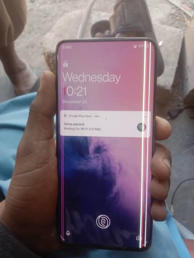 oneplus 7 pro 12/256 only lines baki 10/10 condition