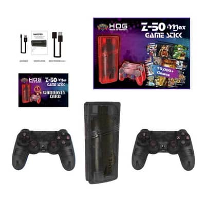 HOG Z50 Game Stick 70k+ Games | Wireless Controller | HDMI | Warranty