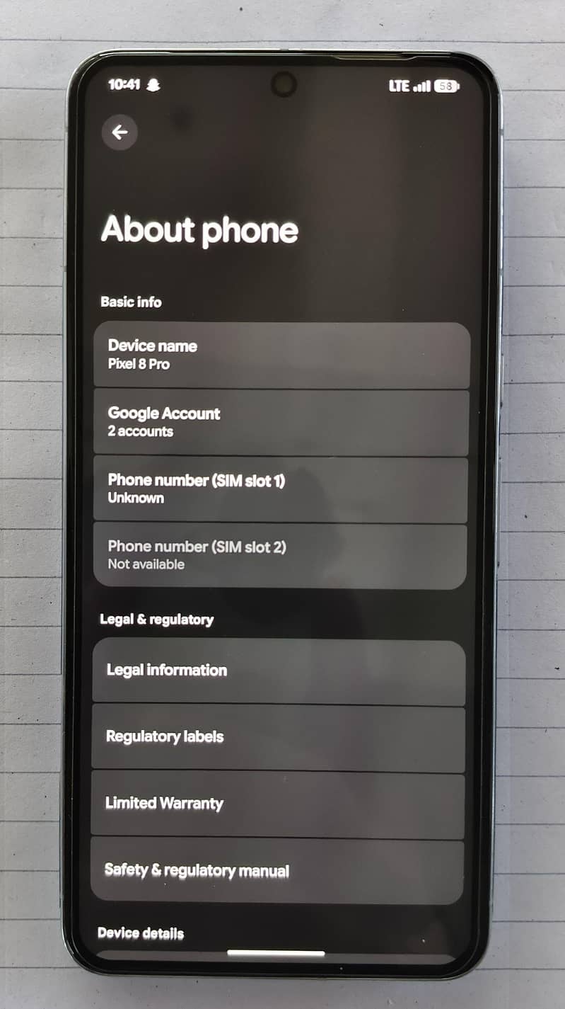 Google pixel 8 pro 4