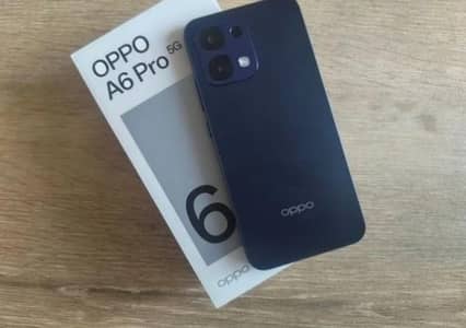 oppo a6 pro 8+8 (256) just box open