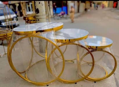 Nesting table-coffee table-Round table-Dining table-Center& Side table