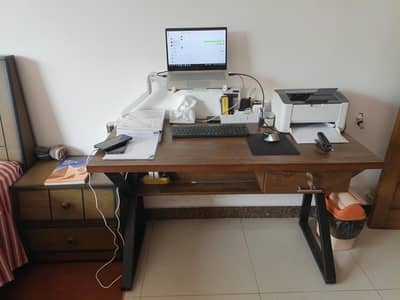 laptop table wooden