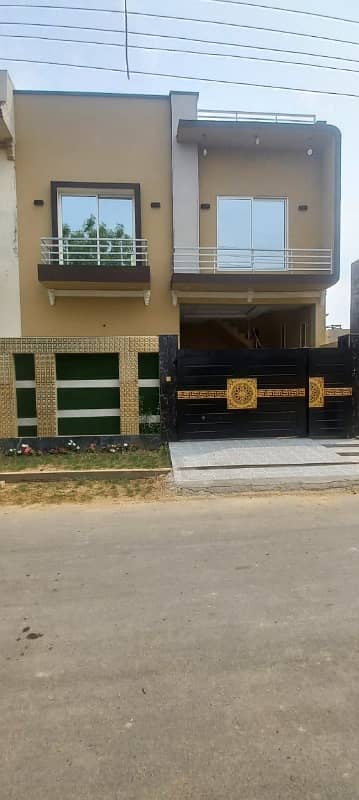 Al Haram Garden 5 Marla 1.5 Storey House Available For Sale Prime Location
