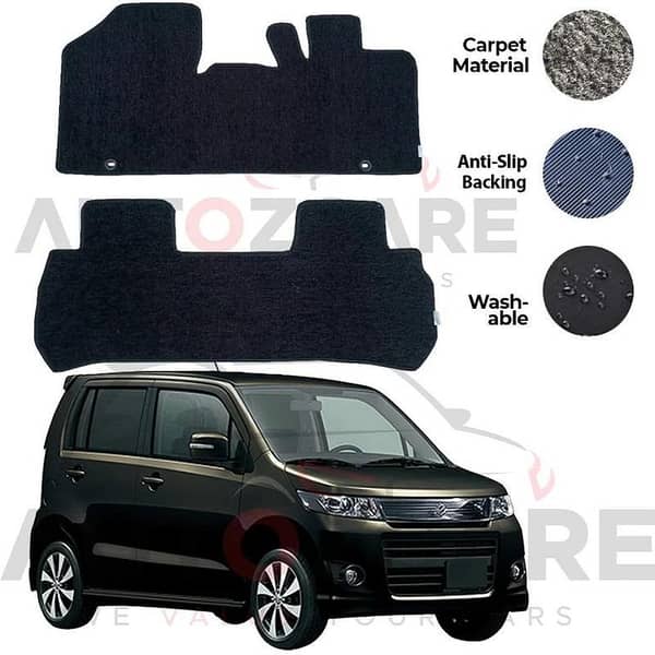 Suzuki Wagon R Stingray Genuine Fitting Carpet Floor Mat 2PCS - Model 2012-2018