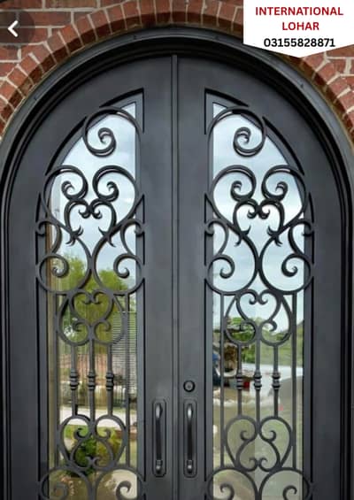 Iron gates-Cnc Gates-Safety grills-Stainless grill-Iron door-Main gate