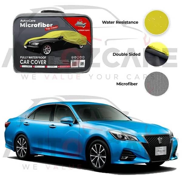 Toyota Crown Microfiber Car Top Cover - Model 2012-2018