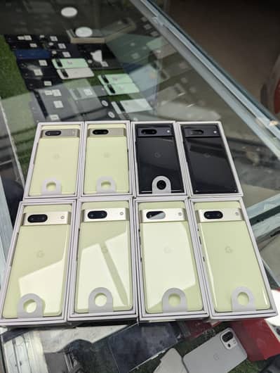 Google pixel 7 complete box official pta approved paperkits available