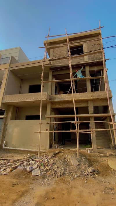 Pak Ideal C. H. S , 200 Sq Structure, Ground +1 Map Approved, Near To Main Jinnah Avenue