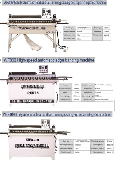 Edge banding machine / Woodworking edge machine / banding machine