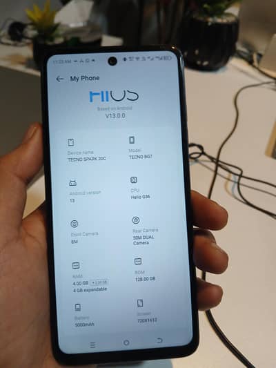 Tecno Spark 20C – 4GB RAM + 128GB Storage – Excellent Condition