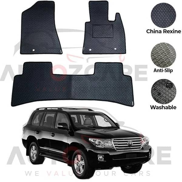 Toyota Land Cruiser LC200 V8 China Rexine Floor Mat 4PCS - Model 2007-2015