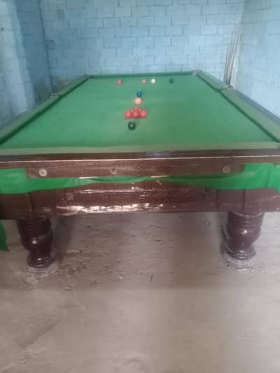 snooker table 5/10 good condition 03115149608 discount rate . 50000