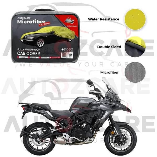 Benelli - 502 Heavy Bike Microfiber Car Cover | Water Repellent