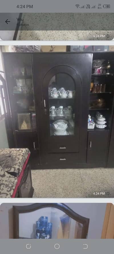 1 piece polish wood divider