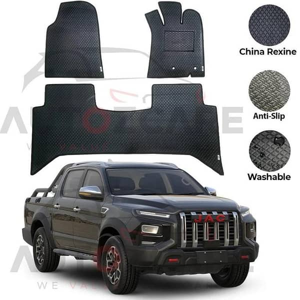 JAC T9 China Rexine Floor Mat 3PCS - Model 2025