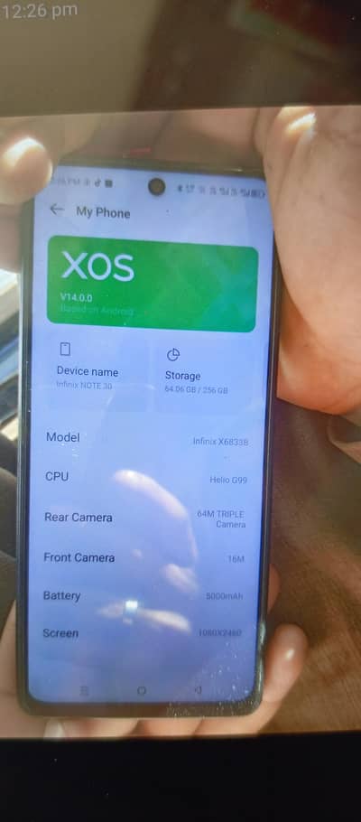 Infinix note 30 Urgent Sale