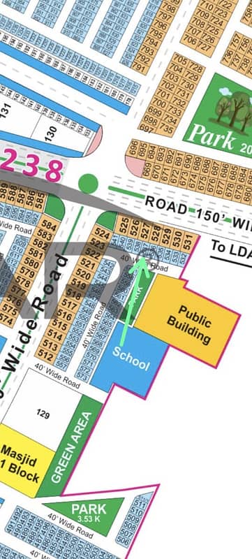 5 Marla Hot Location Possession Plot For Sale