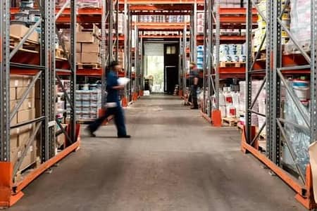 Chance Deal : 25,000 Sqft Huge & Spacious, Multinational Level Warehouse With Good Height In Prime Location Of Site At Low Rent.