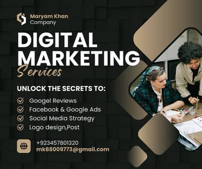 Professional Digital Marketing Services – Ads, Logo, Page Management